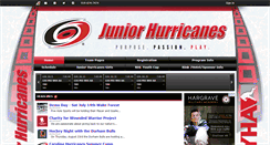 Desktop Screenshot of juniorhurricanes.org